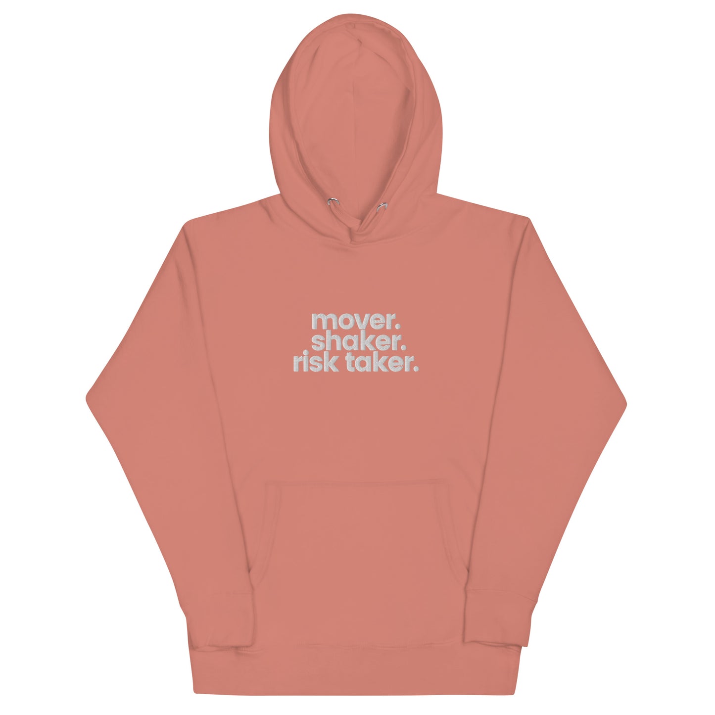 Mover. Shaker. Risk Taker. (Unisex) Hoodie