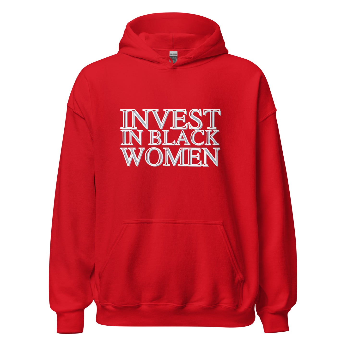 Invest in Black Women - (Unisex) Hoodie